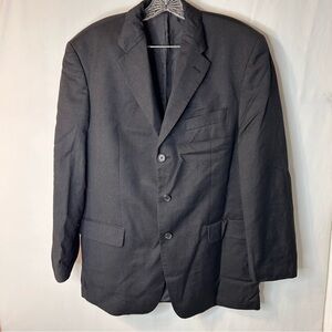 Hugo Boss Classic Gray Super 100 Men's 100% Wool Suit Jacket Blazer Size 40R